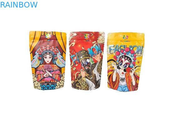 Van de het Suikergoednoot van de voedselpinda de Tribune van de het Dessertopslag op Mylar-Voedselzakken met Resealable Ritssluiting