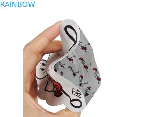 De matrijs sneed de Onregelmatige Speciale Gevormde Plastic Zak 3.5g 7g 14g van de Ritssluitingsfolie