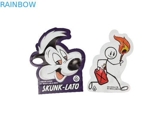 Van de de Drukritssluiting van douanelogo spot de UV van de de Zakmatrijs van Mylar van de de Besnoeiingszak Zelfhitte - verzegel voor Voedselverpakking