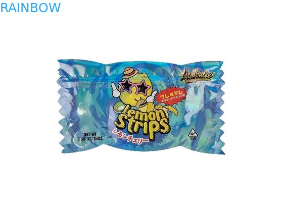 De douane drukte van het de Geurbewijs van 3.5g 0.125oz van de Ritssluitingsmylar de Zakken Speciale Matrijs Gesneden Onregelmatige Vorm