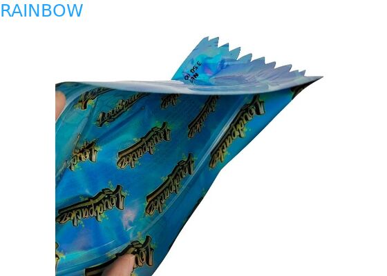 De douane drukte van het de Geurbewijs van 3.5g 0.125oz van de Ritssluitingsmylar de Zakken Speciale Matrijs Gesneden Onregelmatige Vorm