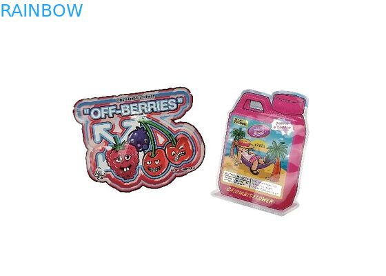 De speciale Gevormde Kindveilige Ritssluiting doet Resealable 3.5g in zakken - 28g-de Zakken van het Geurbewijs