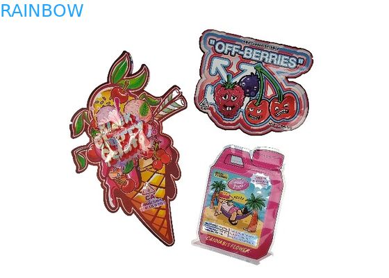 3.5g - 28g de Zakken Matte Finish Irregular Special Shaped van Mylar van de hologramaluminiumfolie