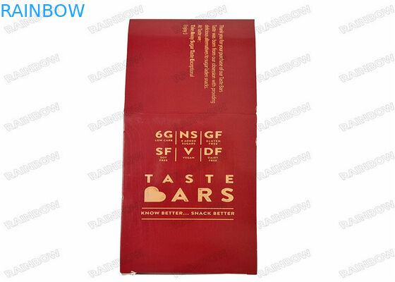 Het Document van de de Chocoladedouane Gedrukte Verpakkende Tegenvertoning van het suikergoed Droge Fruit Vakjes OEM