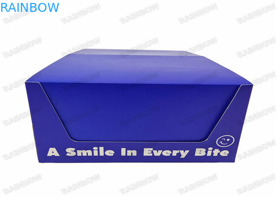 Het Karton Verpakkende Dozen van de douane Tegenvertoning voor Theechocolade Kleinhandels Verpakking