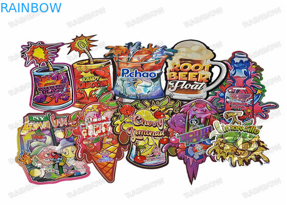 3.5g Eetbare Digitale Druk Voedselverpakking Stand Up Bag Ziplock Geurbestendige Plastic Bags