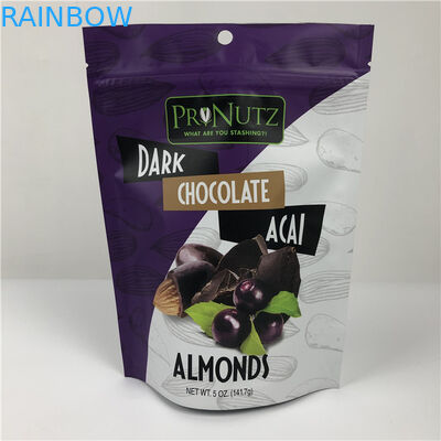 Groothandelprijs Persoonlijk afdrukken Zipper sluiting Gedroogde voedselverpakkingszak Vochtbestendige foliezakken