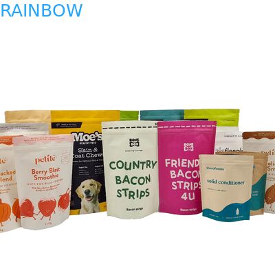 Groothandel Op maat gedrukt Biologisch afbreekbaar Kraftpapier van hoge kwaliteit Recyclebaar Doypack Food Grade Ziplock Plastic Bag