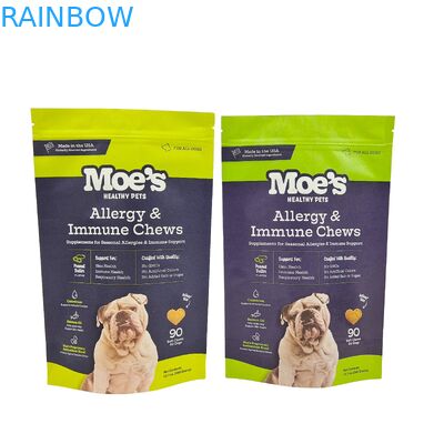 Custom Ziplock Matte Biodegradable Bags Aluminiumfolie Hervergrendelbaar Food Grade Coffee Bean Tea Nut Snack Doypack