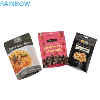 250g 500g Custom Cashew Nut Doypack Aluminiumfolie Ziplock Plastic Packaging Zipper Bag Voor Snack