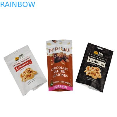 Cashewnoot Food Grade Zipper Bag Stand Up Aluminium Foil Plastic Pouch Zipper Mylar Bag