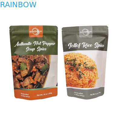 Cashewnoot Food Grade Zipper Bag Stand Up Aluminium Foil Plastic Pouch Zipper Mylar Bag