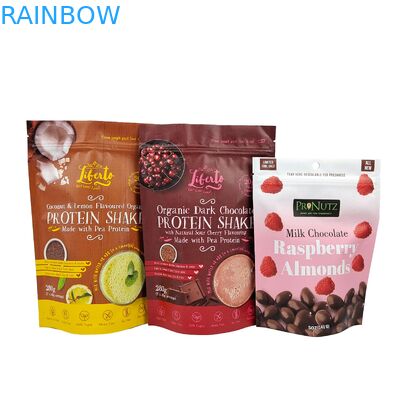 Cashewnoot Food Grade Zipper Bag Stand Up Aluminium Foil Plastic Pouch Zipper Mylar Bag