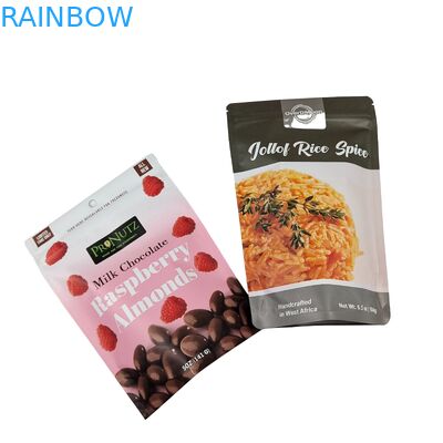 Cashewnoot Food Grade Zipper Bag Stand Up Aluminium Foil Plastic Pouch Zipper Mylar Bag