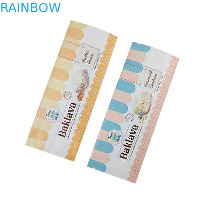 Groothandel Voedingsmiddelen op maat Geprinte platte zak zak Verpakking Lage MOQ Biologisch afbreekbare zak zak