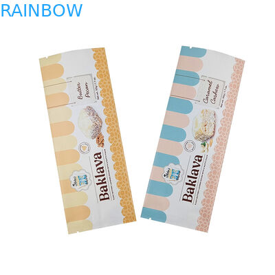 Groothandel Voedingsmiddelen op maat Geprinte platte zak zak Verpakking Lage MOQ Biologisch afbreekbare zak zak