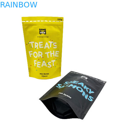 Biologisch afbreekbare koffiebonen verpakkingszak Kraftpapier gerecycled opstaand zakje koffiezak