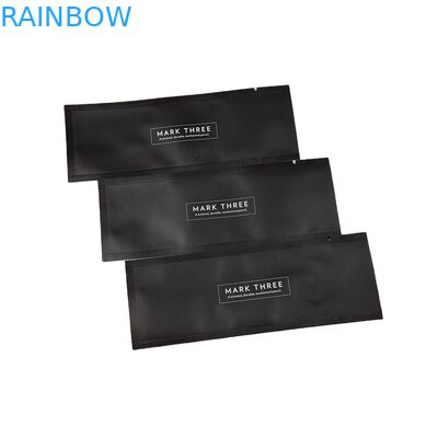 Op maat gedrukt Kleine MOQ Vlak zak Cosmetica Proefpakketten Geurbestendige foliepakketten