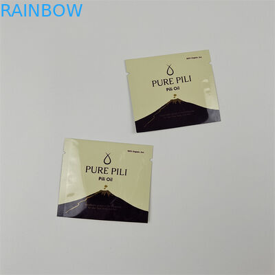 Professionele cosmetische verpakkingszak Max.10 kleuren Platte zak Gratis monsters Pakketten