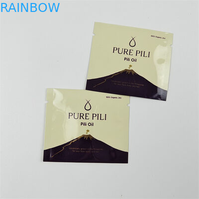 Professionele cosmetische verpakkingszak Max.10 kleuren Platte zak Gratis monsters Pakketten