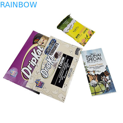 Hoogwaardige milieuvriendelijke rug verzegelde zakken Aluminiumfolie Plastic koffer stick sachet verpakking