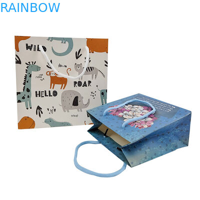 Aanpassing Verpakking Papier Kraftzak Hoogwaardige biologisch afbreekbare winkelzak Stoffenzak