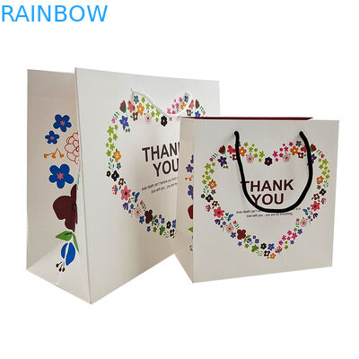 Gepersonaliseerde kledingverpakkingen Handwerk Bruine papieren zakken Food Grade Winkelwagen