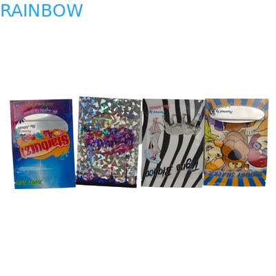 Mylar Bag Voor Chocolade Bonen Suiker Heerlijk Eten Koffie Doypack Stand Up Pouch Met Hang Hole