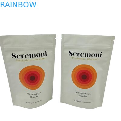 Groothandel Kleine zak op maat 10g 150g 300g Laminated Stand Up Pouch Geurbestendige foliezak met rits