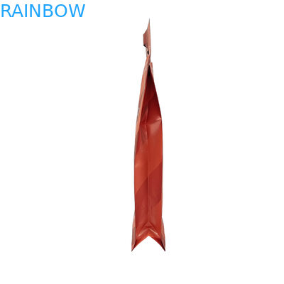 Onderkant Gusset Plastic Zip Pouch Plastic Square Flat Bottom Bag Food Packaging Side Seal Pet Food Bag met handvat