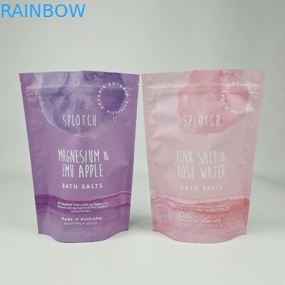 Op maat 500pcs 1000pcs Low Moq Zipper Lock Food Candy Packaging Custom Digital Printing Reseal Stand Up Pouch