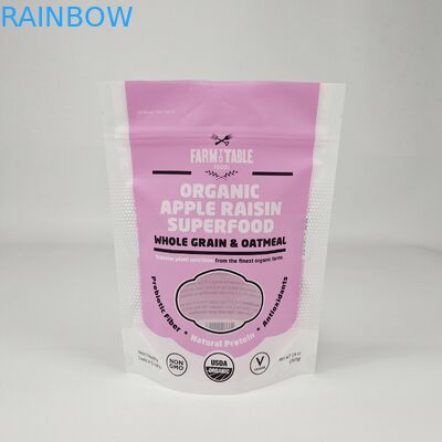 Warm verkoop Custom Printed Packaging Bag Plastic Aluminium Foil Mylar Zipper Ziplock Bag Stand Up Pouch Voor Noten Snack Food