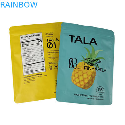 Low MOQ Custom Cashew Peanut Nuts Droge Fruit Snack Food Verpakkingszakken Soft Touch Mylar Bag