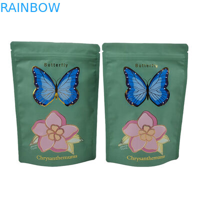 Op maat gemaakte, hervergrendelbare Mylar-zakken met rits en digitaal afdrukken