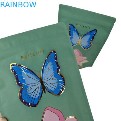 Op maat gemaakte, hervergrendelbare Mylar-zakken met rits en digitaal afdrukken