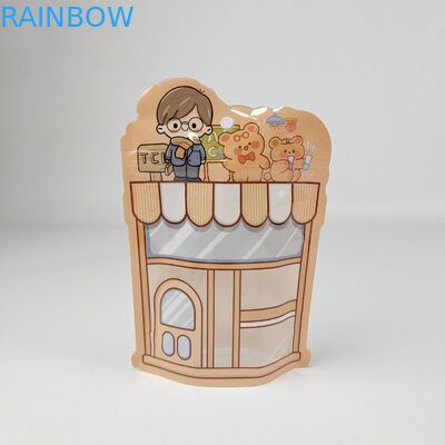 Groothandel Voedingsmiddelen herverzegelbaar Opstaande aluminiumfolie Plastic Zipper Poeder Voedselverpakking Op maat gedrukte specerijenverpakking