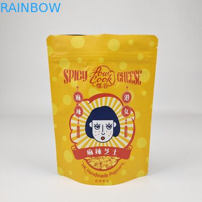 Afgedrukte geurbestendige voedselverpakking 250g 500g 1kg Koffie snoep Custom Plastic Zipper Stand Up Pouch Mylar Ziplock Bags