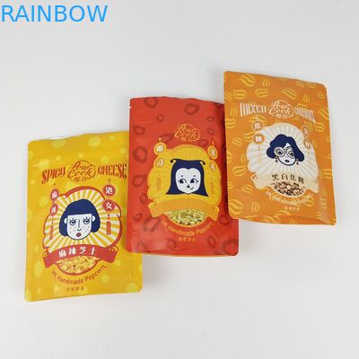 Hoogwaardige gelamineerde aluminiumfolie Zip Lock Bag Stand Up Pouch Matt White Foil Pouch Ziplock Coffee Bag