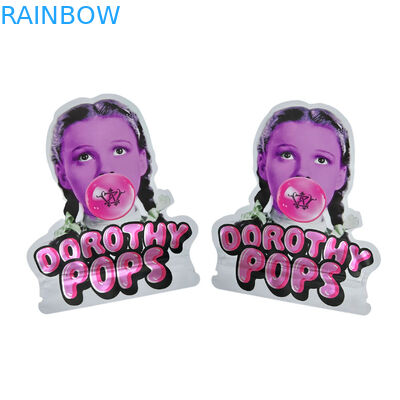 Recycled Special Custom-Shaped Die Cut 7 14 28g Gummies Childproof Aluminium Foil Candy Mylar tas