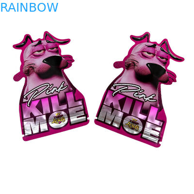 Recycled Special Custom-Shaped Die Cut 7 14 28g Gummies Childproof Aluminium Foil Candy Mylar tas