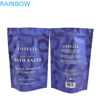 Mylar zakken voor voedsel Kraft papier Ziplock Stand Up pouch