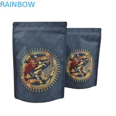 Low MOQ Custom Stand Up Zipper Koffiezak Aluminiumfolie Hervergrendelbare Mylar Bag voor Protein Koffie Spice Poeder