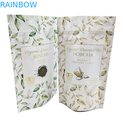 500g op maat gemaakte stand-up pouch rits plastic zak voor sokken