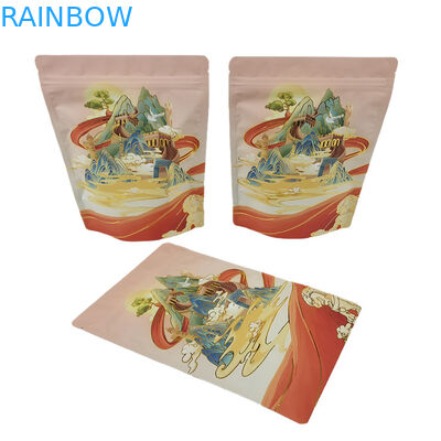 Best verkopende Custom Soft Touch Mylar Bag Stand Up Aluminiumfolie 3.5g Reukvrij Eiwitten Koffie Kruiden Flour Verpakking Po