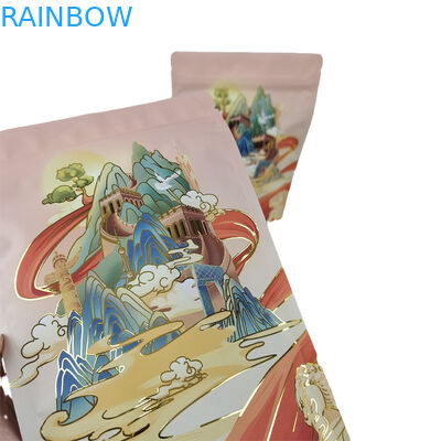 Best verkopende Custom Soft Touch Mylar Bag Stand Up Aluminiumfolie 3.5g Reukvrij Eiwitten Koffie Kruiden Flour Verpakking Po