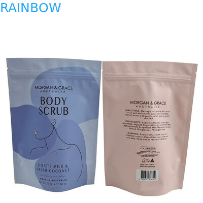 Spa Bad Soak Scrub Zout Packaging Bag Stand Up Zipper Plastic Bag Zeezout Bad Product Verpakkingen