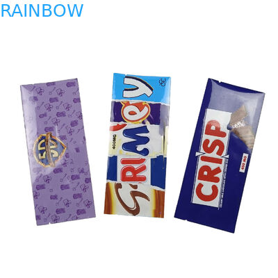 Leeg suiker koffie eiwitpoeder zakje achterzijde verzegelde verpakkingszak