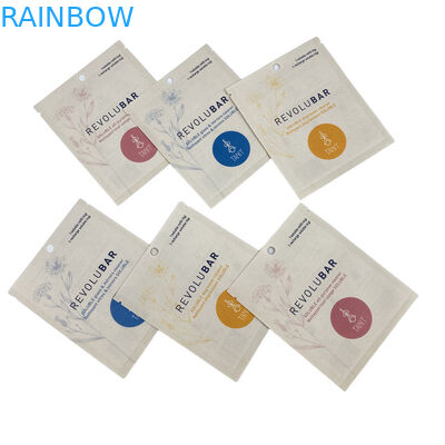 Gepersonaliseerde waterdichte biologisch afbreekbare Pla Kraft Paper Ziplock Bag Zipper Bag Stand Up Pouch