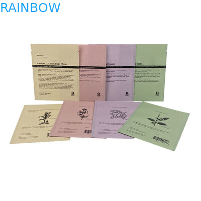 Gepersonaliseerde verpakking waterdicht biologisch afbreekbaar plastic aluminium folie zakken Zip slot plat voor koffie