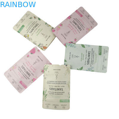 Custom Brand Printing Compostable Food Grade Polyethyleen Biodegradable Kraft Papier Stand Up Pouch Mylar Ziplock Bags